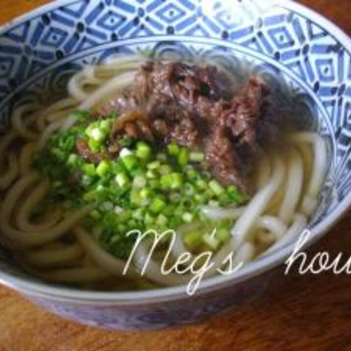 簡単♪めぐ家の肉うどん♪♪